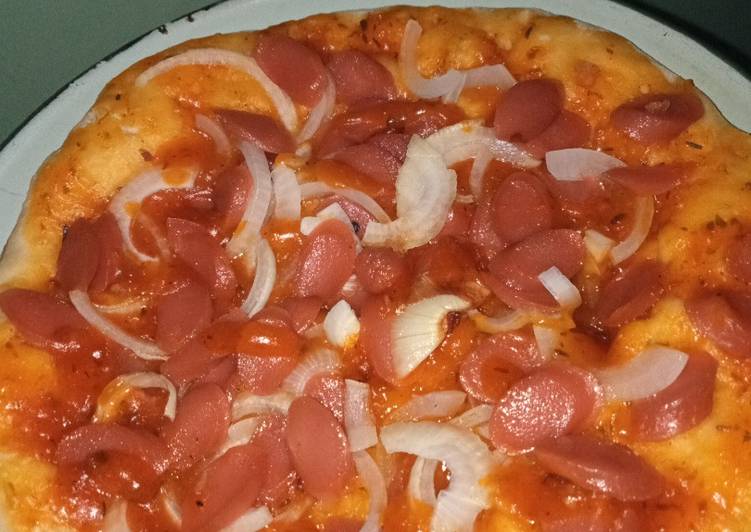 Resep Pizza teflon, Bikin Ngiler