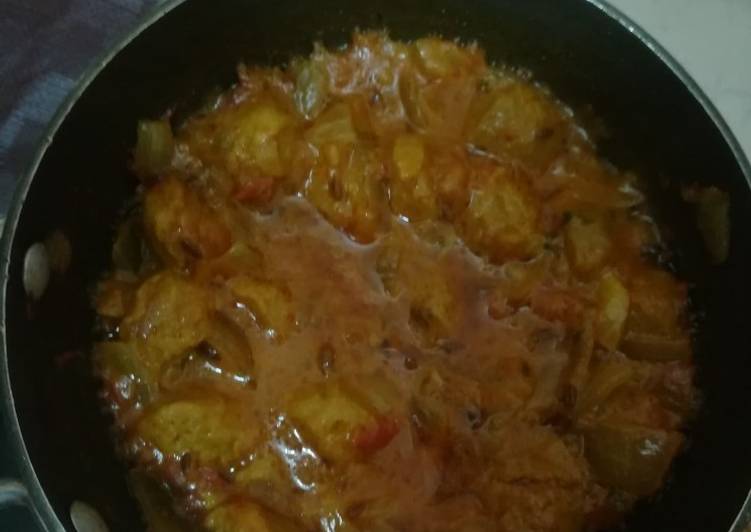 Recipe of Simple Soyabean fry