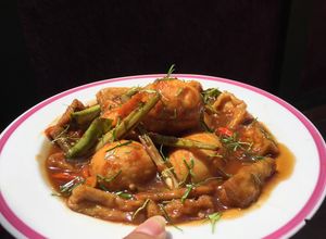 Foto resep Telor tahu petis ikan madura