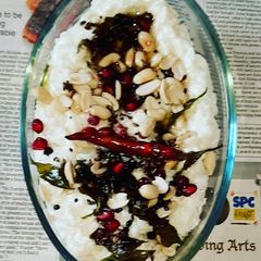 A picture of Curd rice.