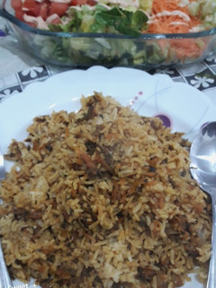 عکسی از دستور گشنیز پلو
