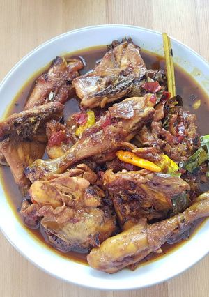 Foto resep Ayam masak kecap rasa panggang
