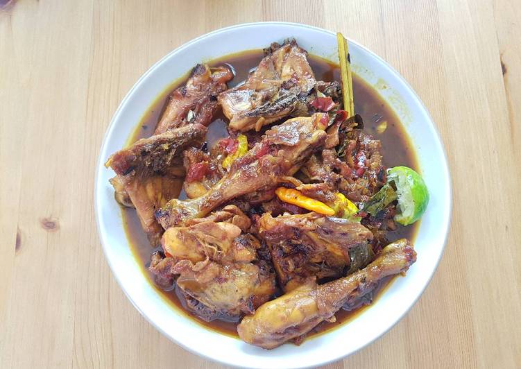 Ayam masak kecap rasa panggang