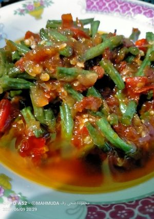 Foto resep Tumis Kacang Panjang Betawi ala Dhiya Kitchen