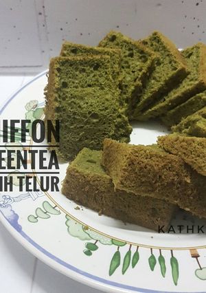 Foto resep Chiffon Greentea Putih Telur