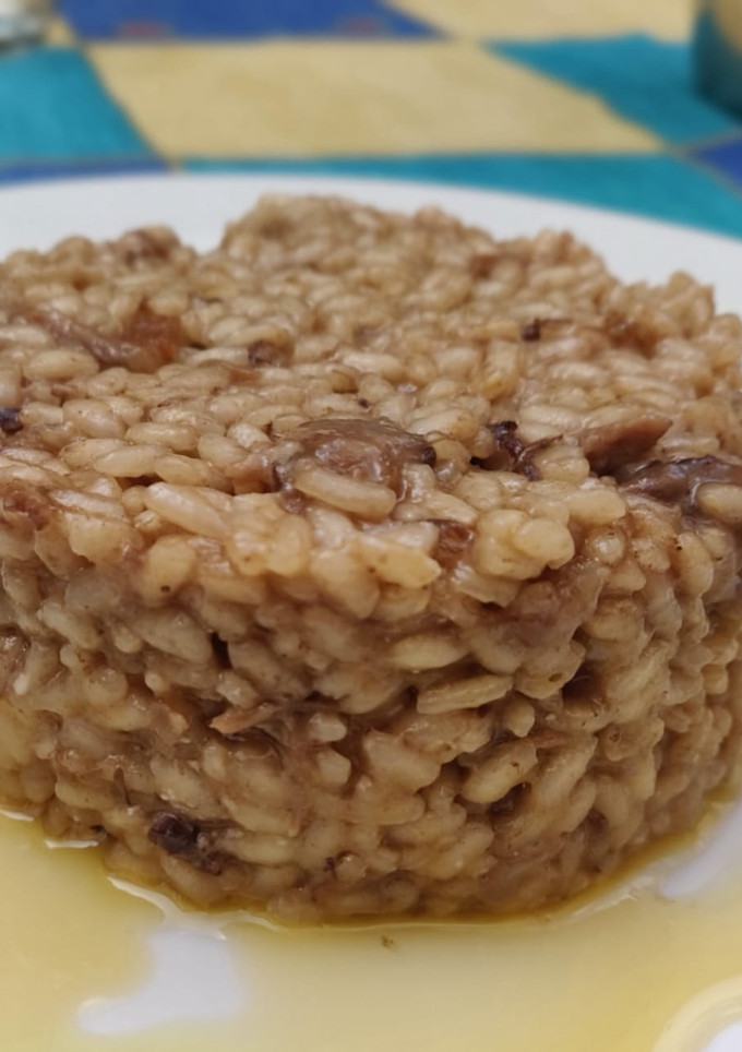 Una foto de Risotto de cua de bou