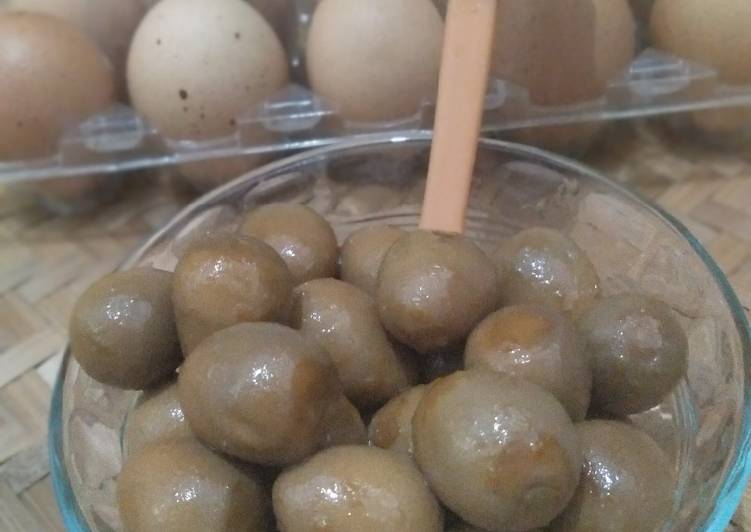 Langkah Mudah untuk Menyiapkan Telur puyuh kecap🐣 Anti Gagal