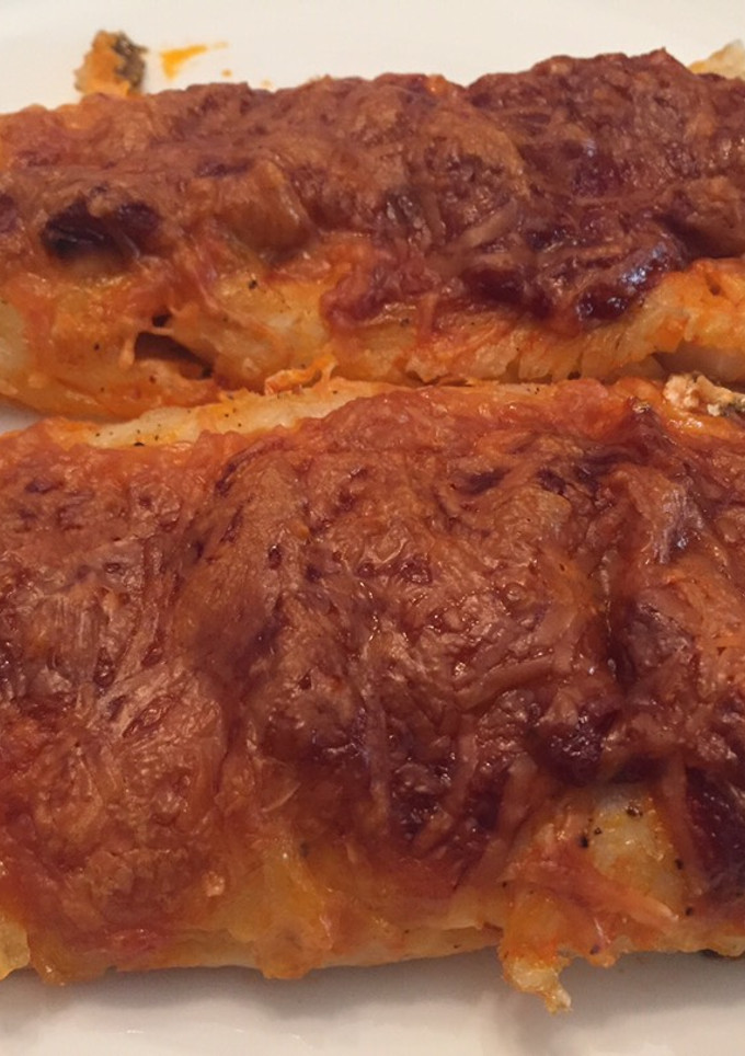 Una foto de Asado gratinado de merluza