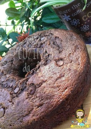 Foto de Bolo de cacau com iogurte