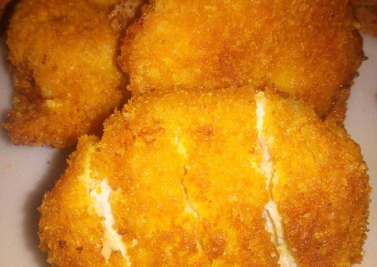 Cara Gampang Menyiapkan Chicken cordon blue sederhana yang Menggugah Selera