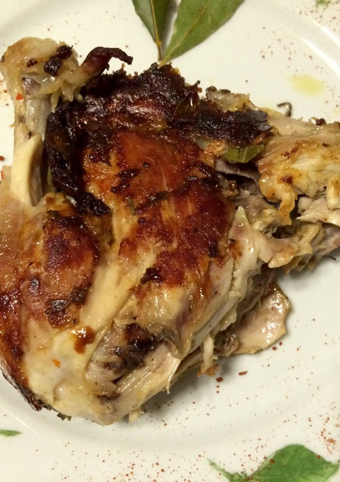 Una foto de "Pollo alla diavola", para encender la pasión