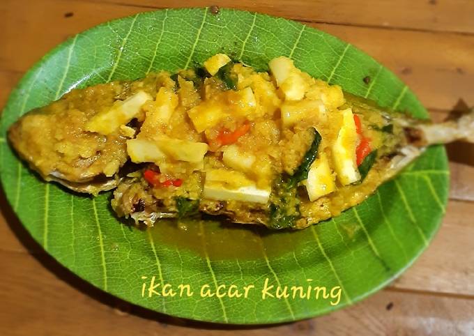 Resep Ikan Acar Kuning Oleh Indah Riduwan Cookpad