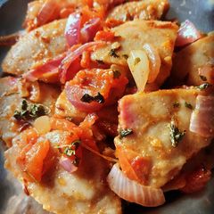 A picture of Wheat Fried Idli.
