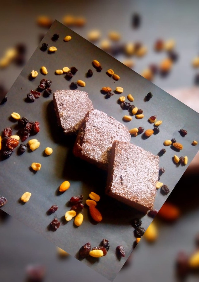 Una foto de La mejor  receta de Brownies saludables que te comeras