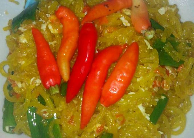 Ternyata ini lho! Bagaimana cara memasak Seblak mie golosor/mie kenyol/mie kanji ^^ yang spesial