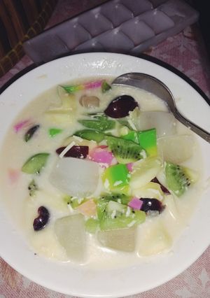 Foto resep Salad Buah Yakult🍋