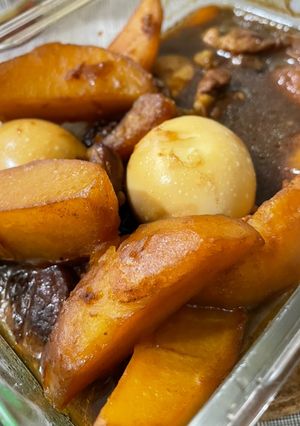 Foto resep Braised Pork with Potato