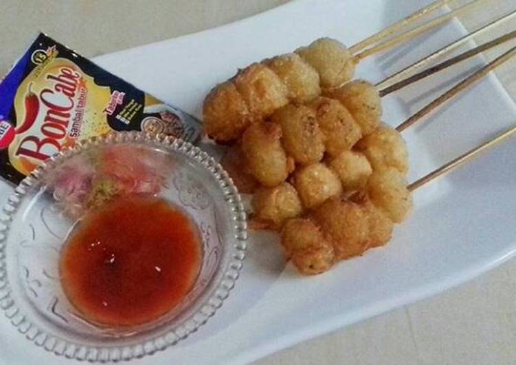 Langkah Mudah untuk Memasak Cilor 🍡 (Aci telor) Maknyuuss 😋 Mudah