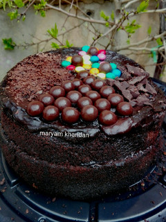 عکسی از دستور کیک شکلاتی بی بی خودم پز(چالش سبد پیک نیک)