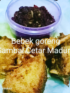 Foto resep Bebek goreng sambal Cetar Madura 🔥