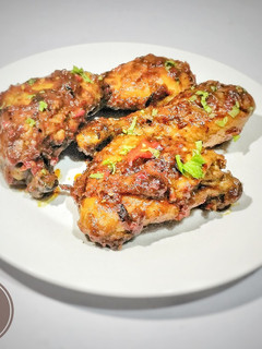 A picture of Peppered steamed chicken.