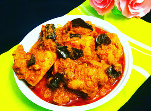A picture of Malabar Chicken Curry.
