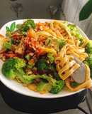 Mì xào rau củ nấm siêu ngon - siêu nhanh cho người bận rộn 🌶🍅 🥦🥕🍍