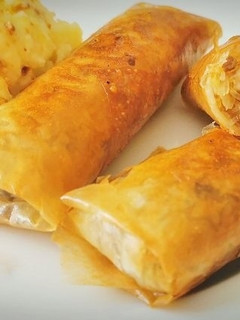 Una foto de Rollitos Chinos o de Primavera