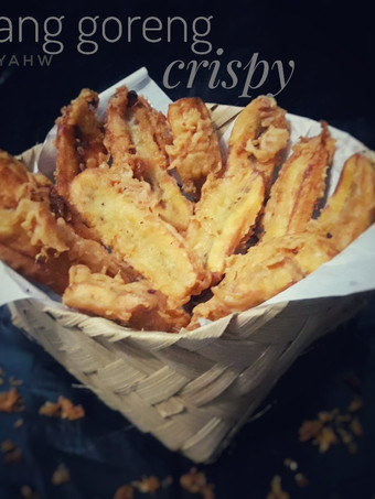 Anti Ribet, Bikin Pisang goreng crispy (renyahnya awet) Kekinian