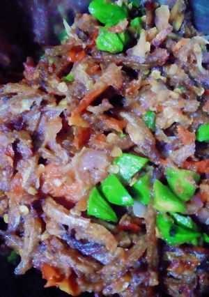 Foto resep Sambel Teri Pete