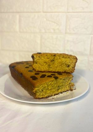 Una foto de Budín de avena y naranja 🥧🍊
