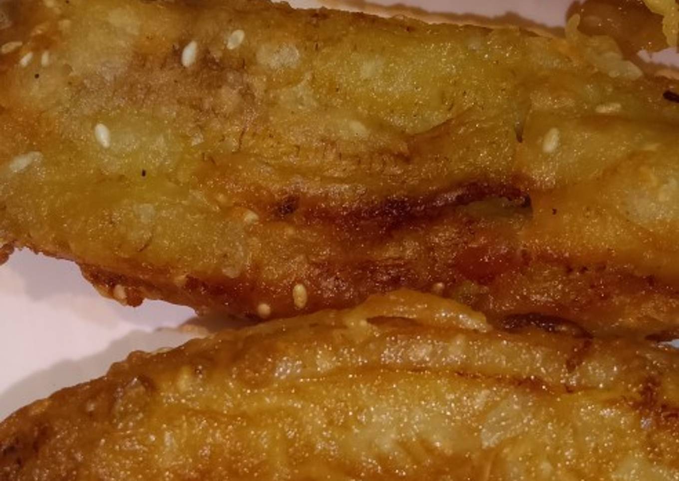 Pisang goreng wijen