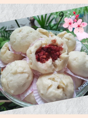 Cara Gampang Menyiapkan Resep 168. Bapao isi Ayam Panggang Merah yang Sempurna Anti Ribet, Sempurna