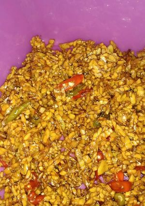Foto resep Kering Tempe Pedas Manis