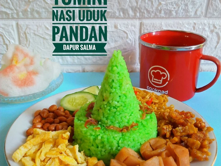Cara Gampang Membuat Resep Tumini Nasi Uduk Pandan yang Lezat Anti Ribet, Uenak Banget