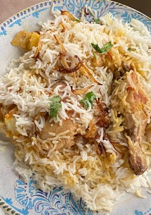 صورة لوصفة برياني الدجاج 🥘✨