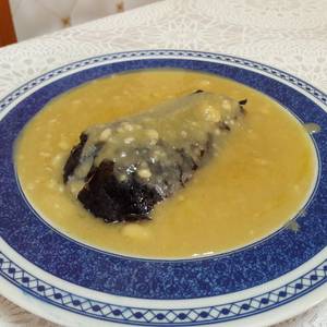 "Merluza" en salsa de almendra sin gluten y vegana
 ?