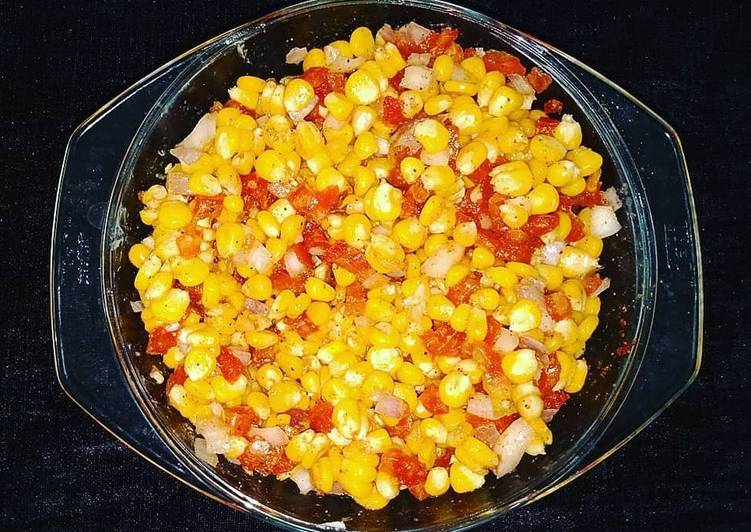 Recipe of Homemade Sweet Corn Chat