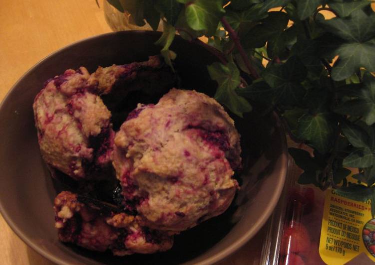 Step-by-Step Guide to Make Quick Raspberry Hot Biscuit (Scone)