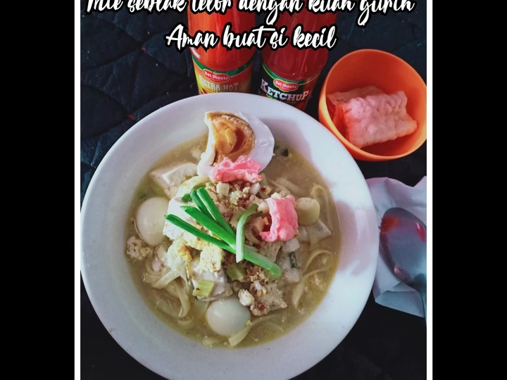 Langkah Gampang Menyiapkan Resep Mie seblak telor dengan kuah gurih aman buat si kecil yang Bisa Manjain Lidah Anti Ribet, Lezat Sekali