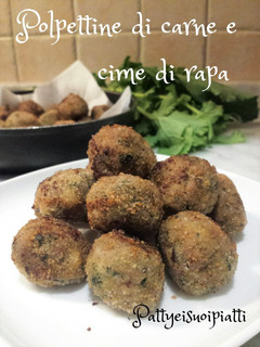 Foto di Polpettine di carne e cime di rapa