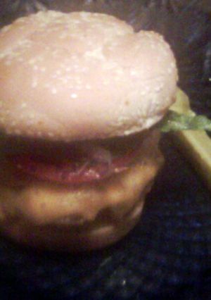 A picture of juicy cheeseburgers®.
