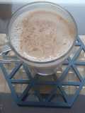 Instant coffee with coffee mate