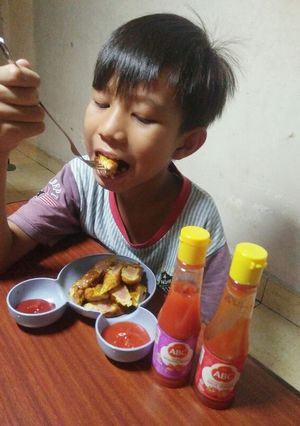 Foto resep SosTel (Sosis Telur)
