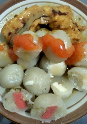Foto resep Cilok isi sosis, keju