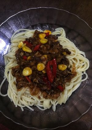 Foto resep Saos Bolognese Spaghetti
