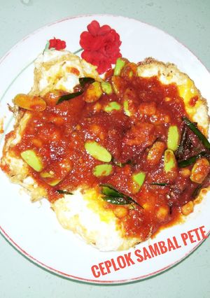 Foto resep Ceplok Sambal Pete