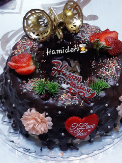 عکسی از دستور ایده تزیین کیک تولد🎊🎉🎊