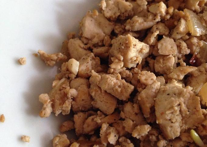 Recipe of Homemade Teriyaki tofu scramble