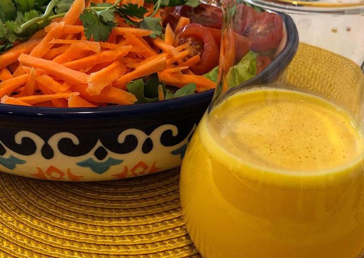 Simple Way to Make Homemade Carrot Ginger Dressing